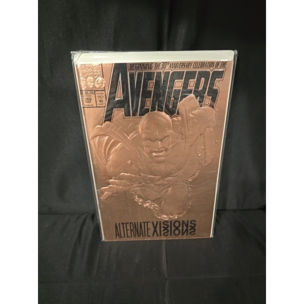 Sealed AVENGERS #360 GOLD EMBOSSED FOIL COVER MARVEL COMICS (1993) VISION